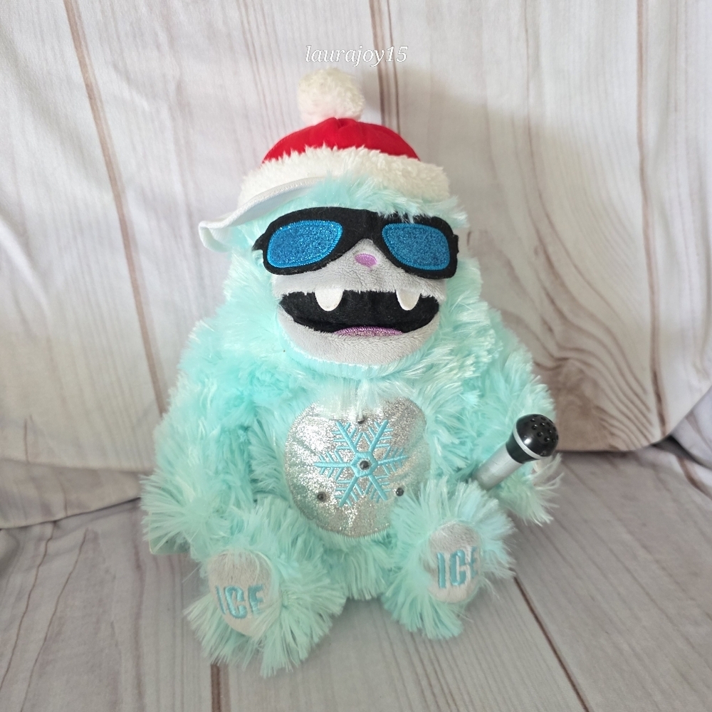 DanDee Yeti Singing Plush Toy Light Up Animated Ice Ice Baby 10 Inch 2024
